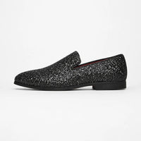 Mocassins Velours Boucle Métal
