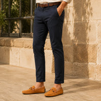 Mocassins Homme Daim Fait Main Driving