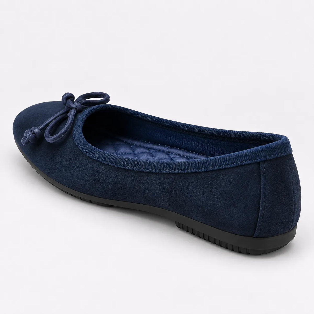Ballerines Femme Daim Souple Carré