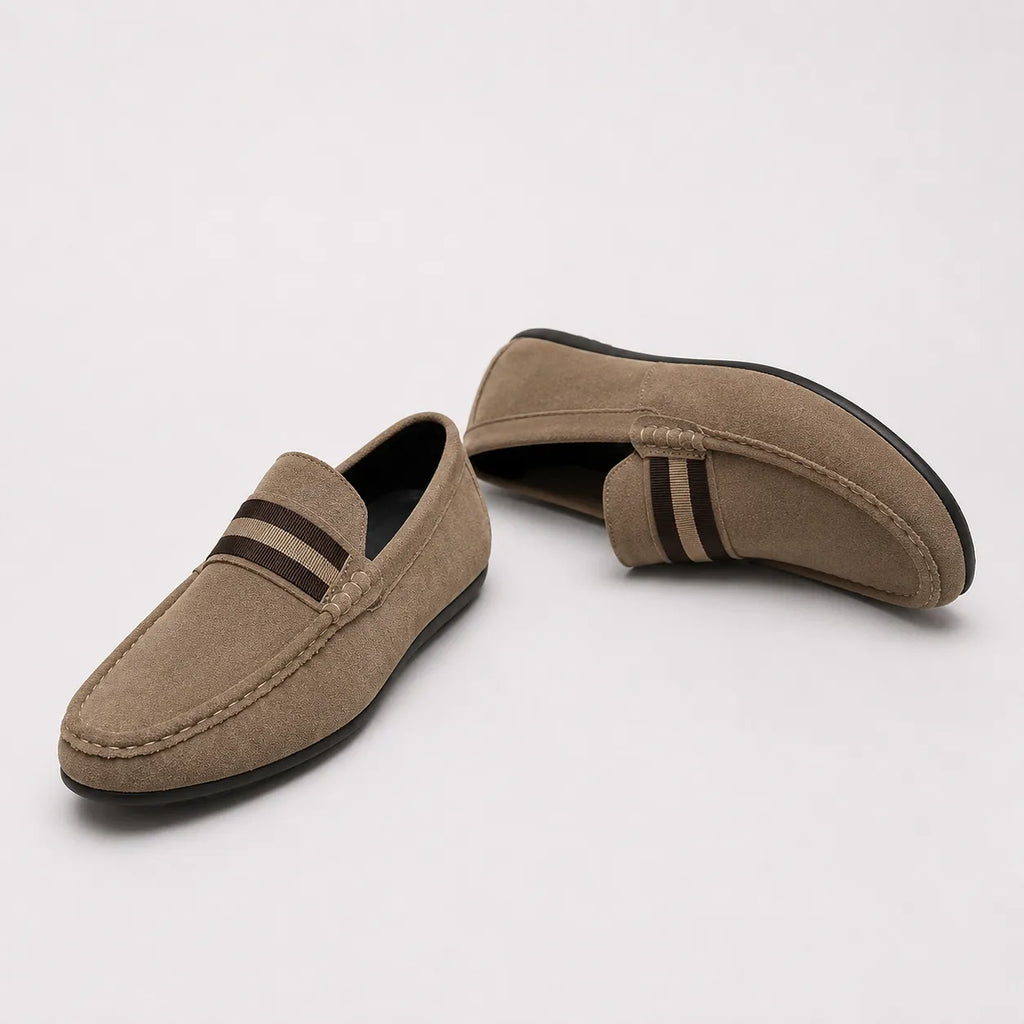 Mocassins Daim Confort Automne