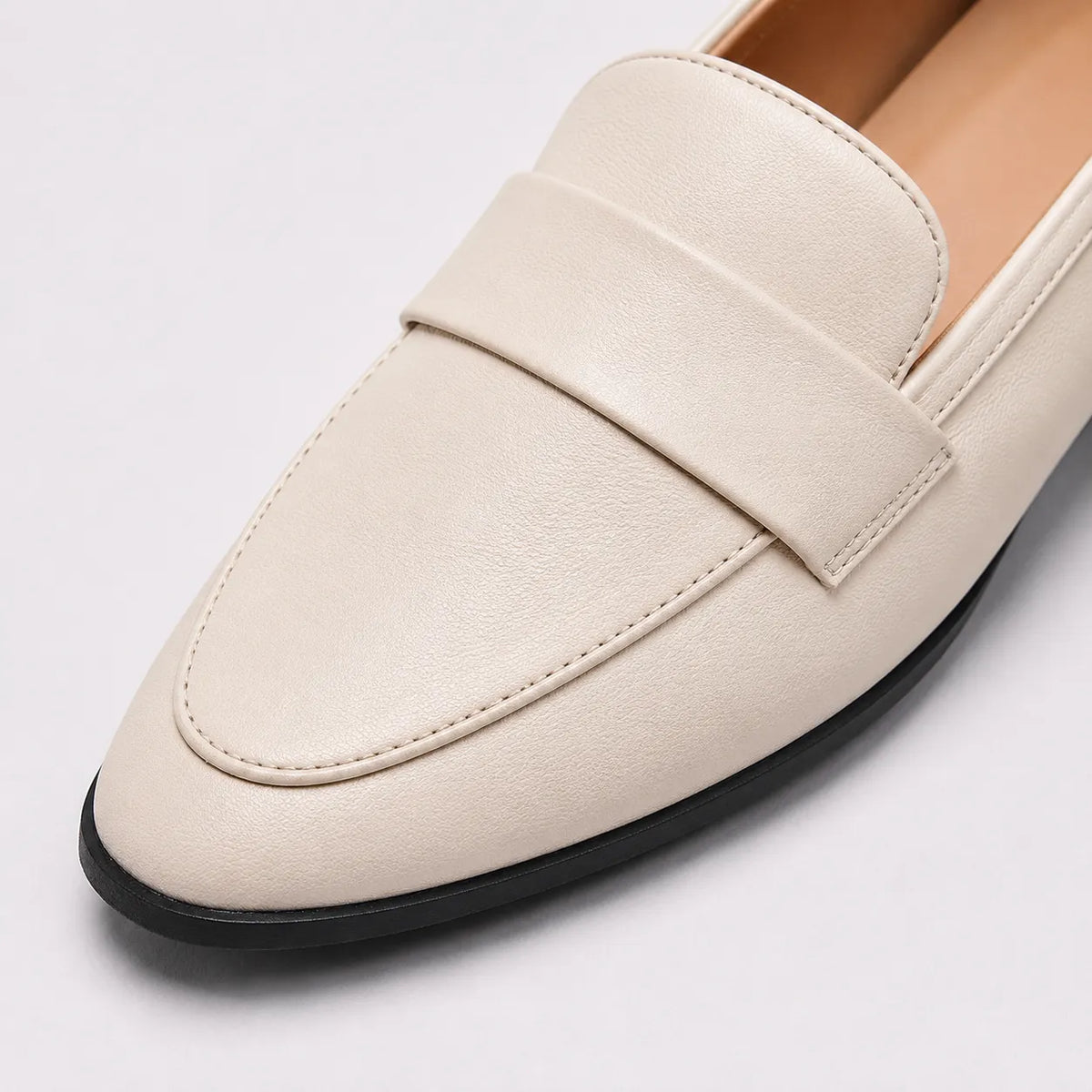 Mocassins Cuir Vintage British