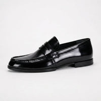 Mocassins Homme Cuir Verni Italien