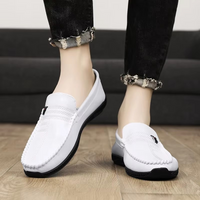 Mocassins Homme Cuir Italien Souple