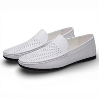 Mocassins Homme Cuir Aéré Été