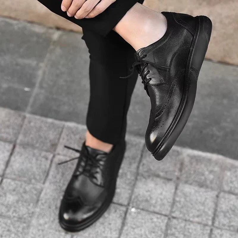 Chaussures Homme Cuir Oxford Brogue
