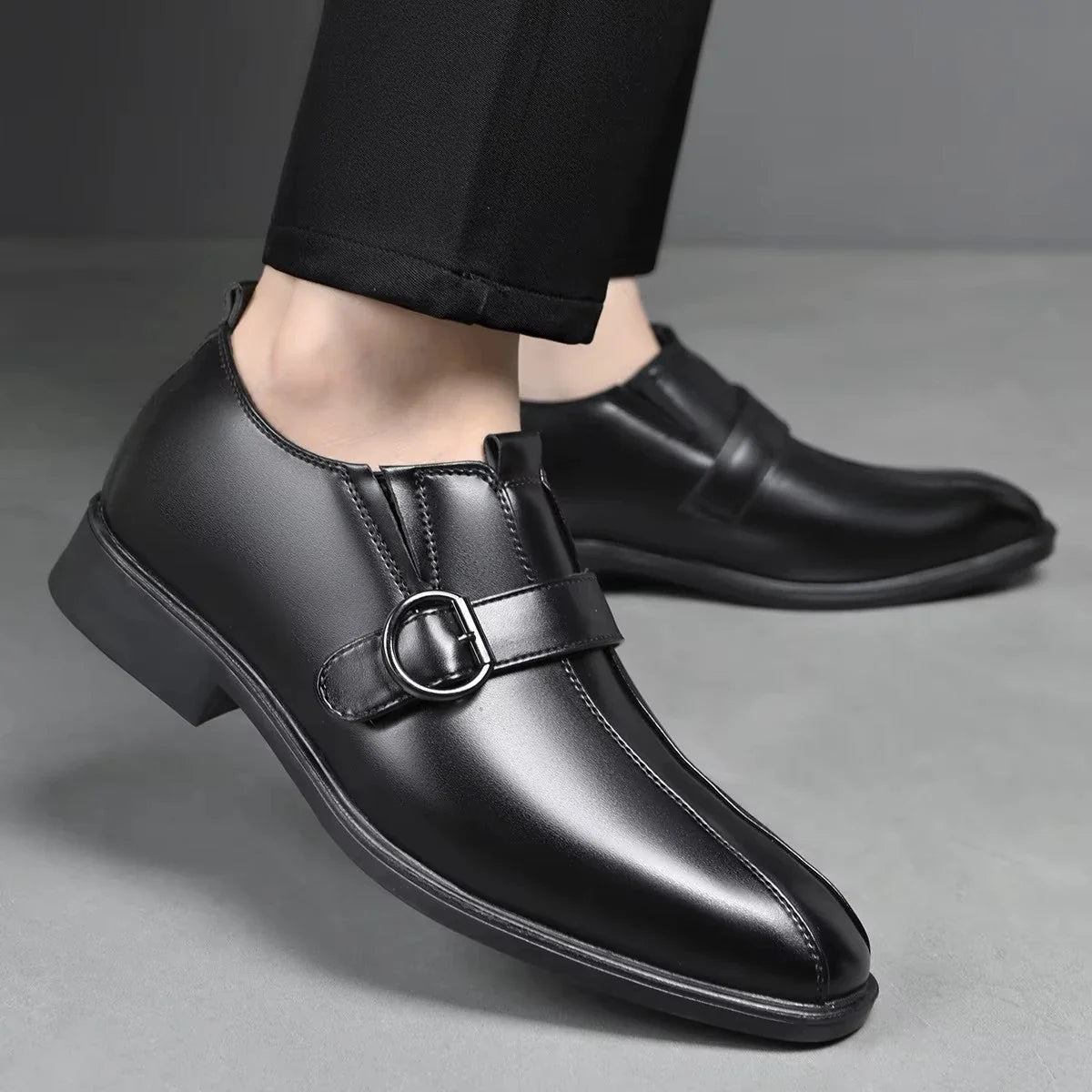 Chaussures Talonnette Oxford PU