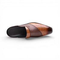 Mules Homme Été Cuir