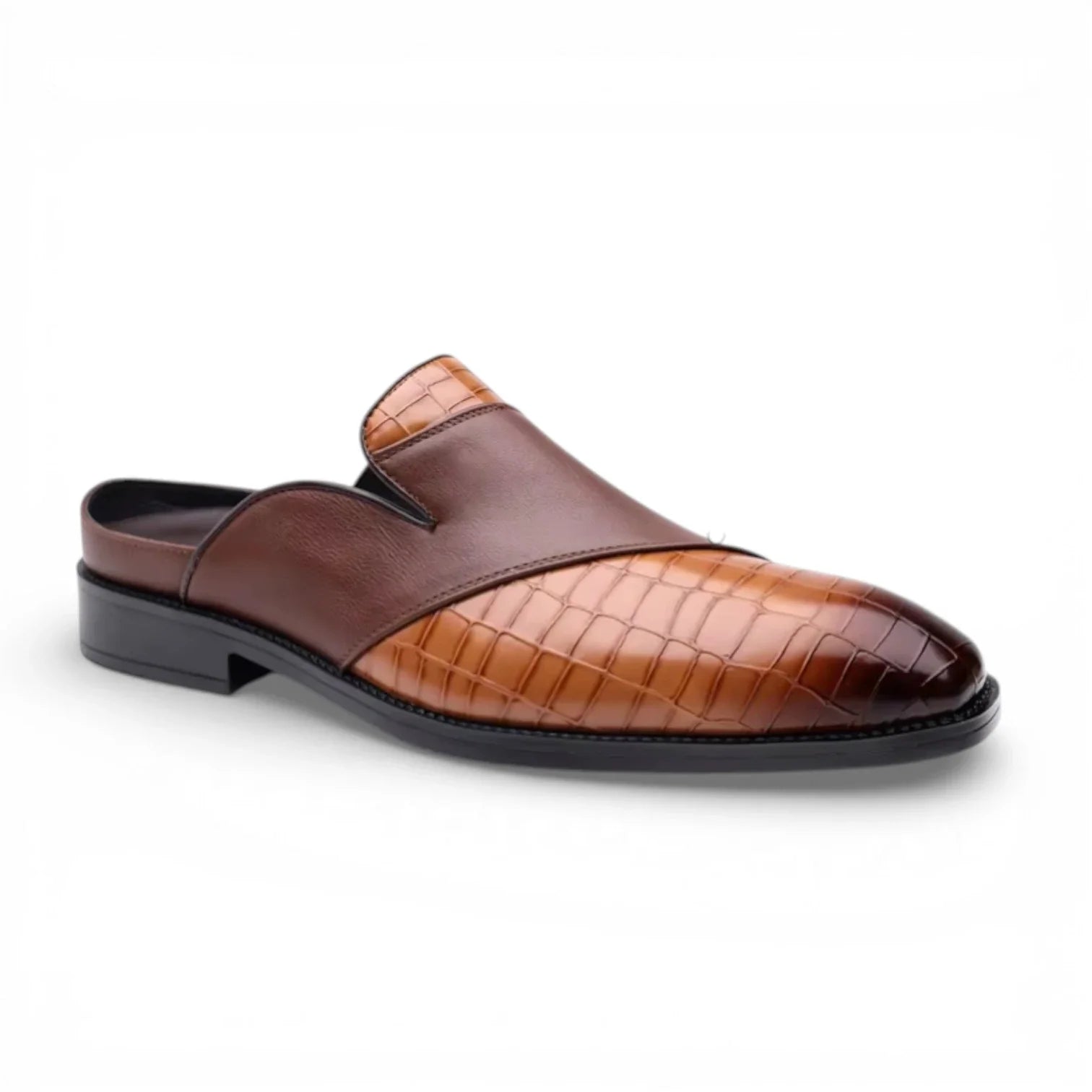 Mules Homme Été Cuir