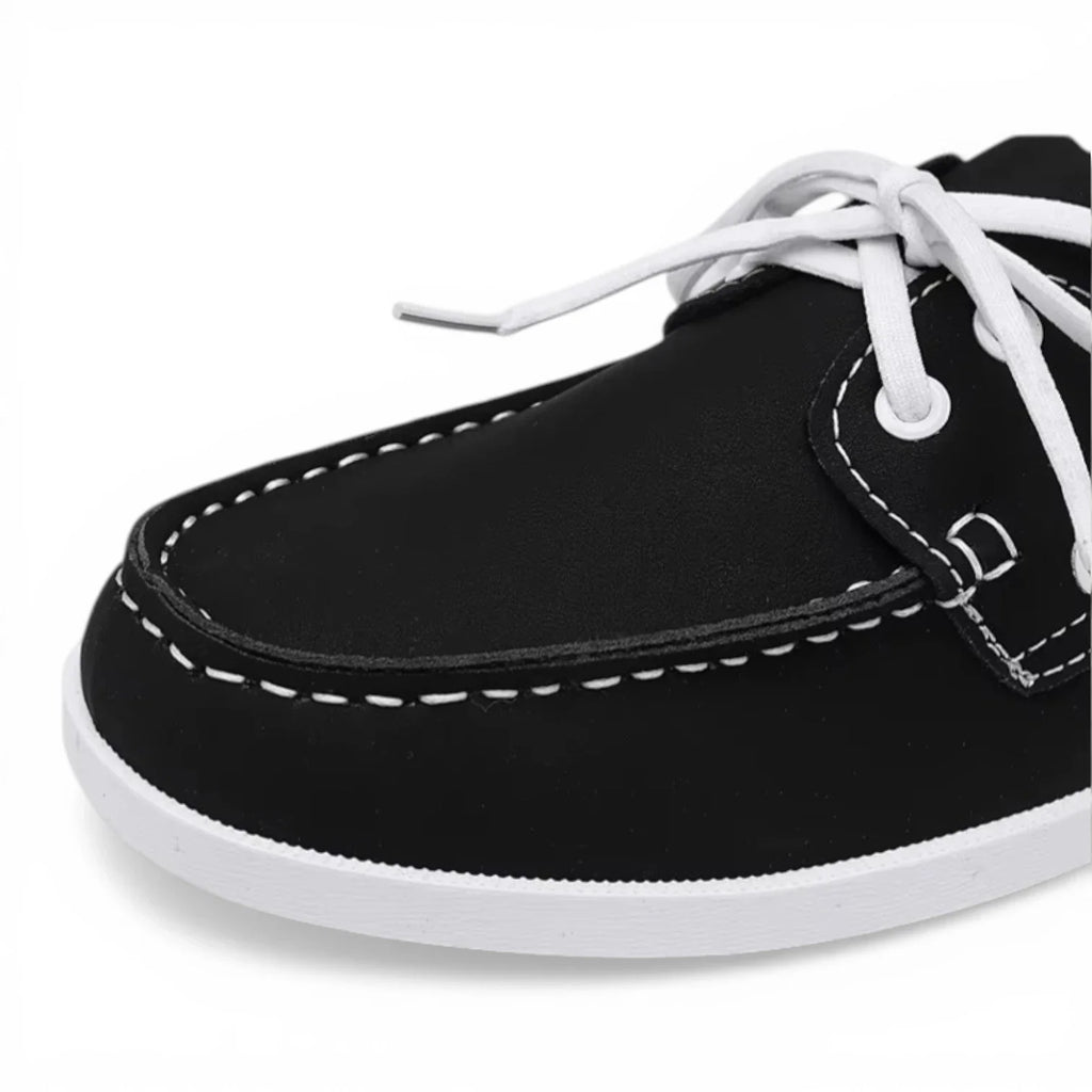 Mocassins Homme Bateau Cuir PU