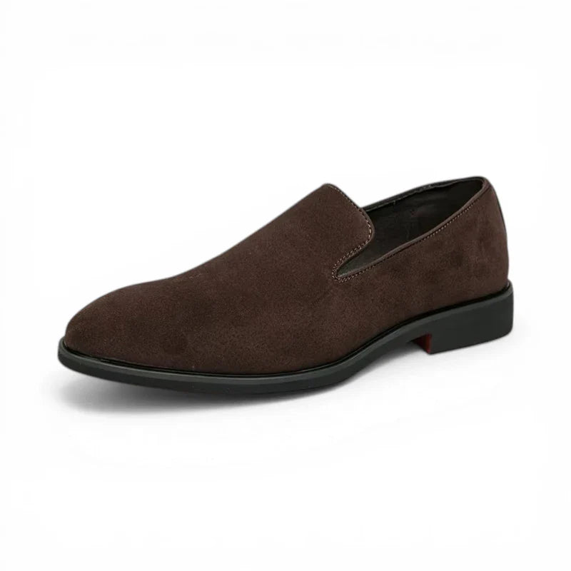 Mocassins Homme Daim Italien Élégant