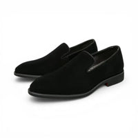 Mocassins Homme Daim Italien Élégant