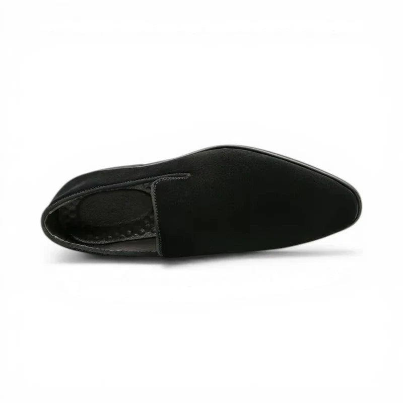 Mocassins Homme Daim Italien Élégant