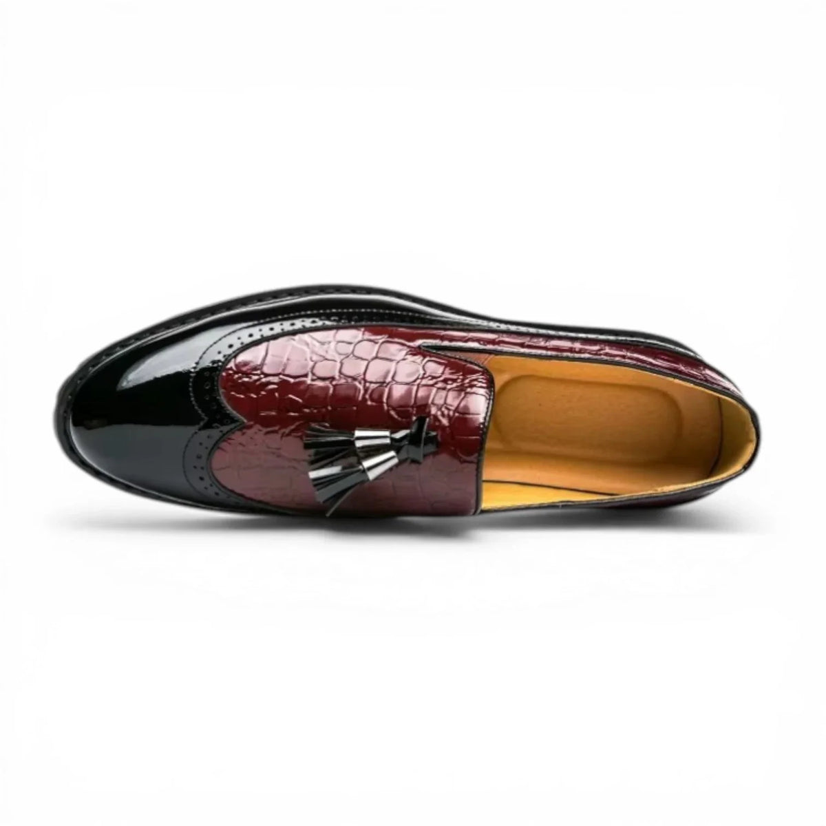 Mocassins Homme Cuir Croco