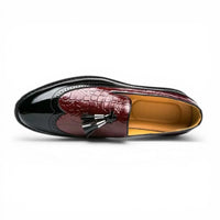 Mocassins Homme Cuir Croco