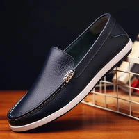 Mocassins Cuir Style Anglais