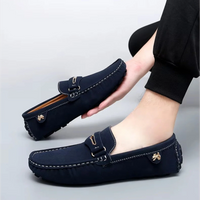Mocassins Coloré Cuir Automne