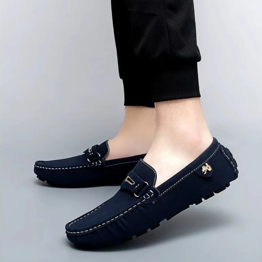 Mocassins Coloré Cuir Automne