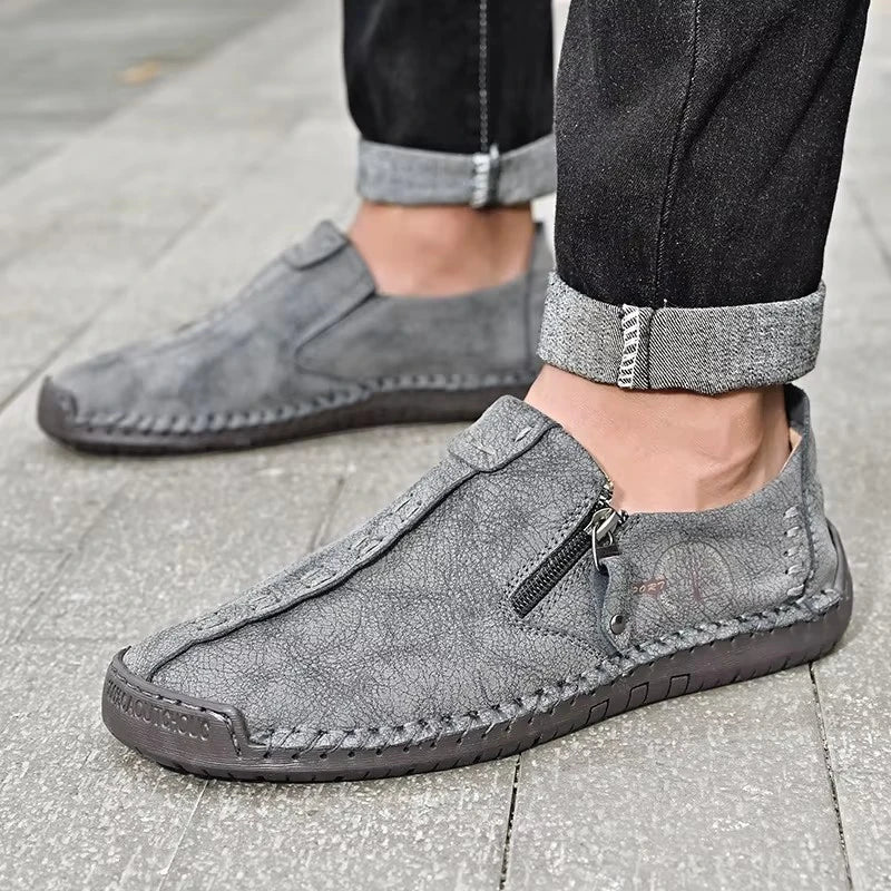 Mocassins Homme Cuir Grandes Tailles