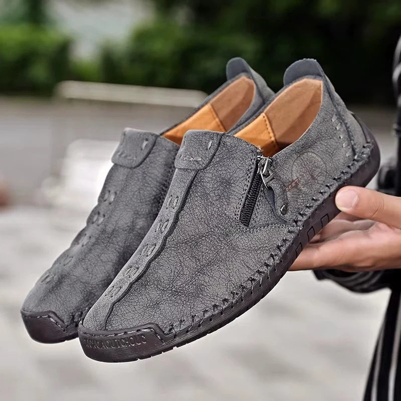 Mocassins Homme Cuir Grandes Tailles