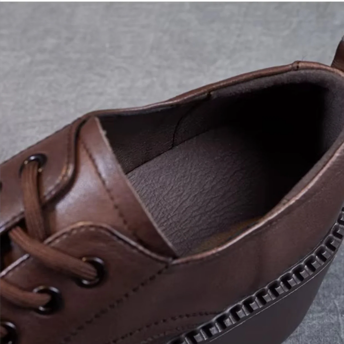 Mocassins Femme Talon Épais