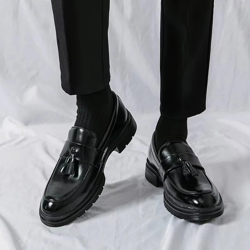 Mocassins Homme Cuir Style Business