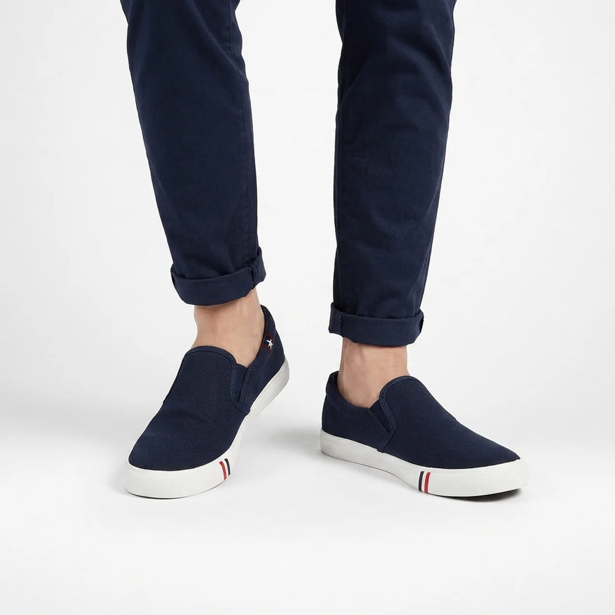 Mocassins Homme Toile Confortable
