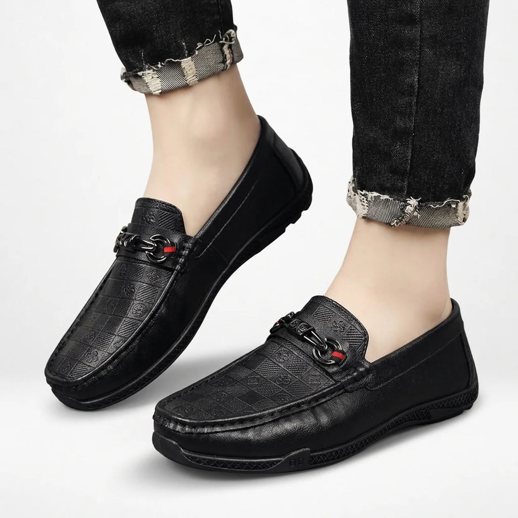 Mocassins Homme Italien Cuir