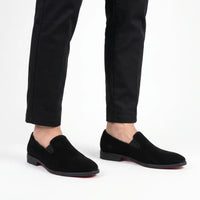 Mocassins Homme Daim Italien Élégant
