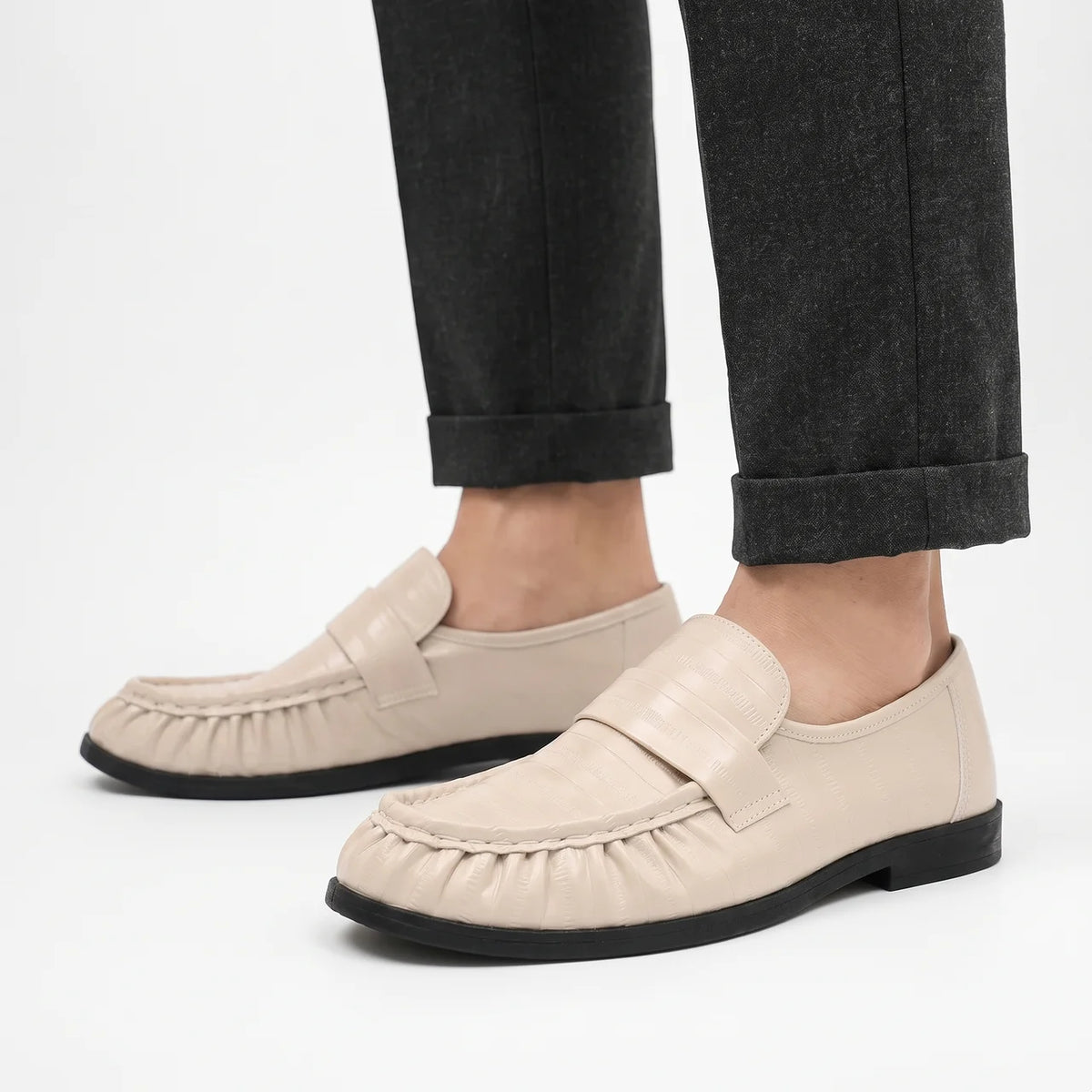 Mocassins Homme Pointu Élégant