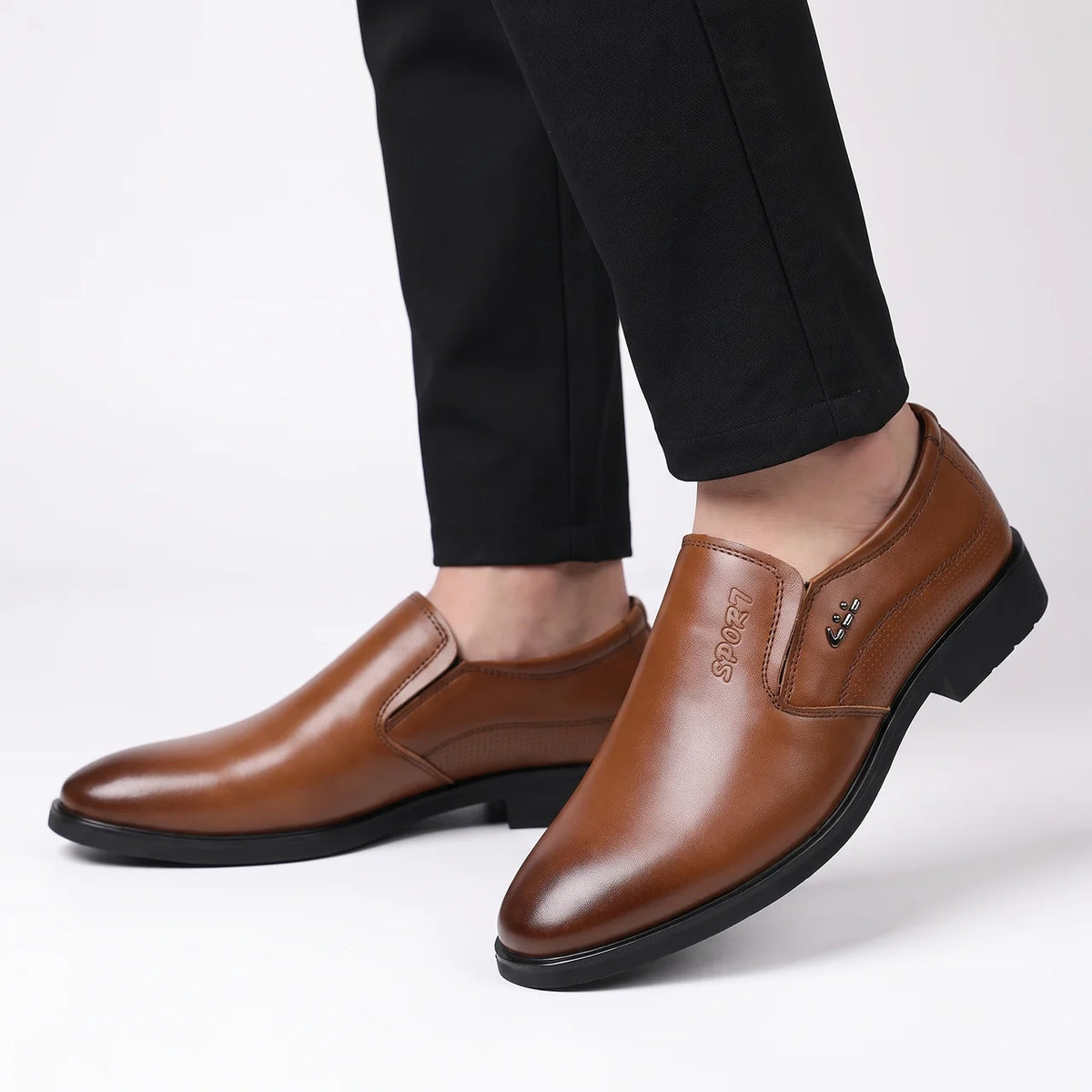 Mocassins Cuir Homme Slip-On