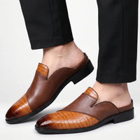 Mules Homme Été Cuir