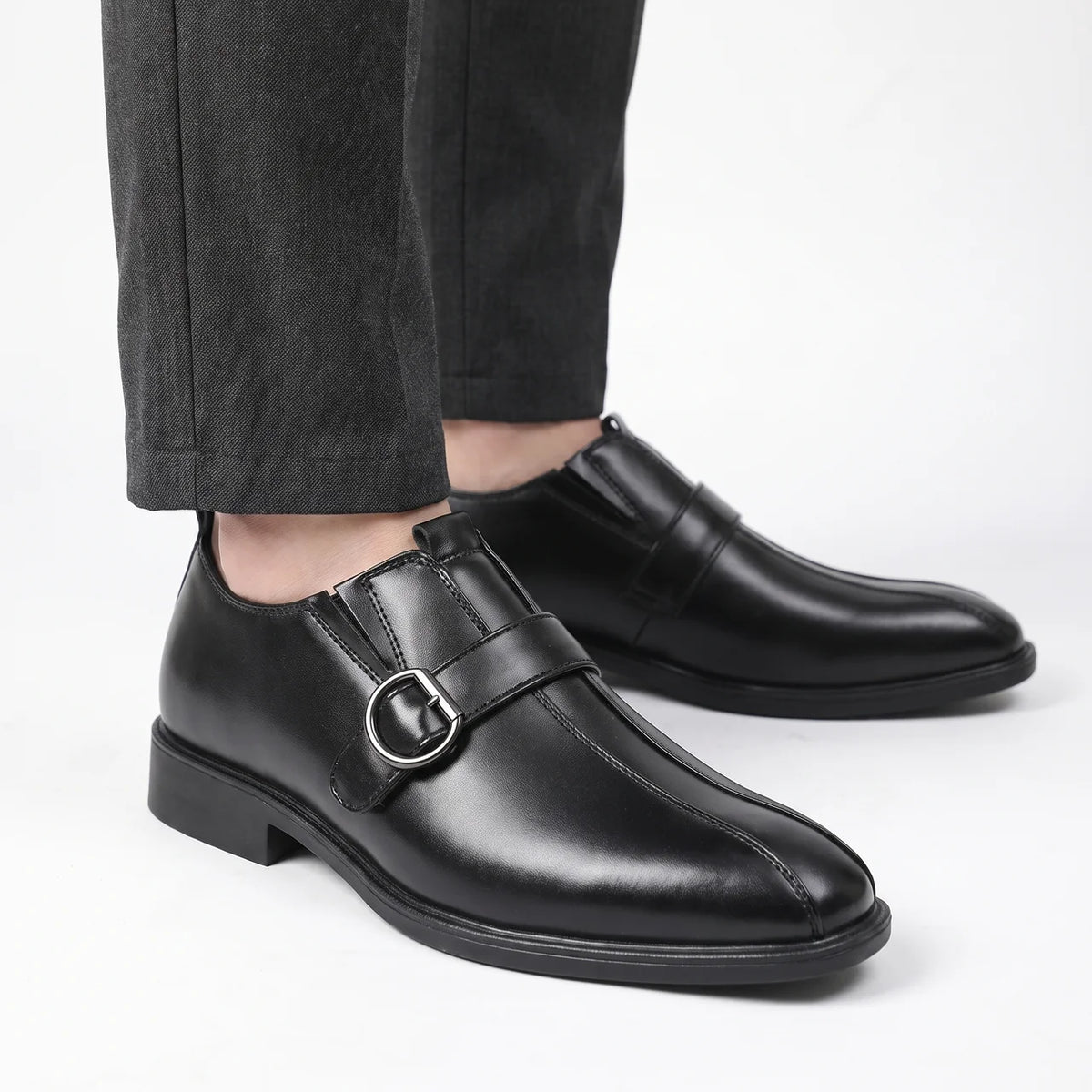 Chaussures Talonnette Oxford PU