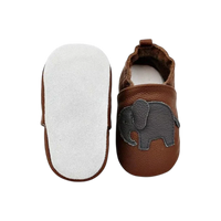 Chaussures Bébé Cuir 0-24M Antidérapant
