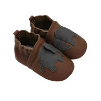 Chaussures Bébé Cuir 0-24M Antidérapant