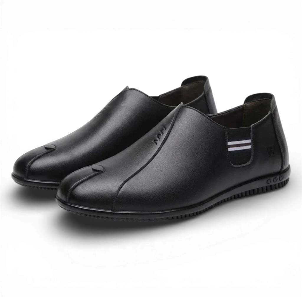 Mocassins Homme Cuir Blanc